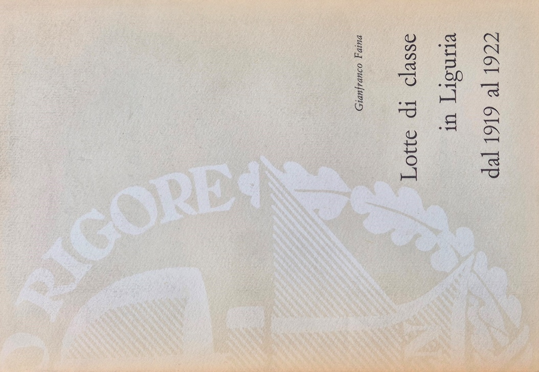 Lotte di classe in Liguria dal 1919 al 1922