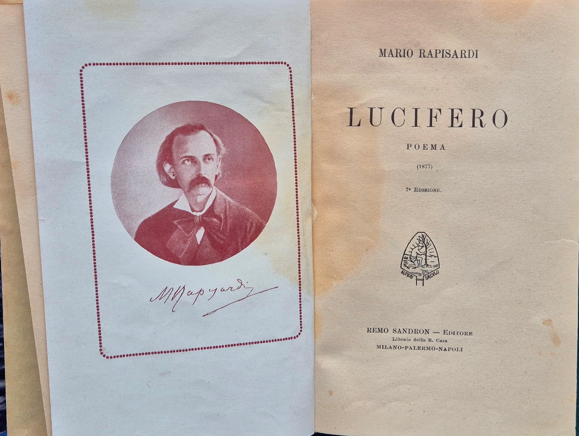 Lucifero; Opere di Mario Rapisardi ordinate e corrette da esso …