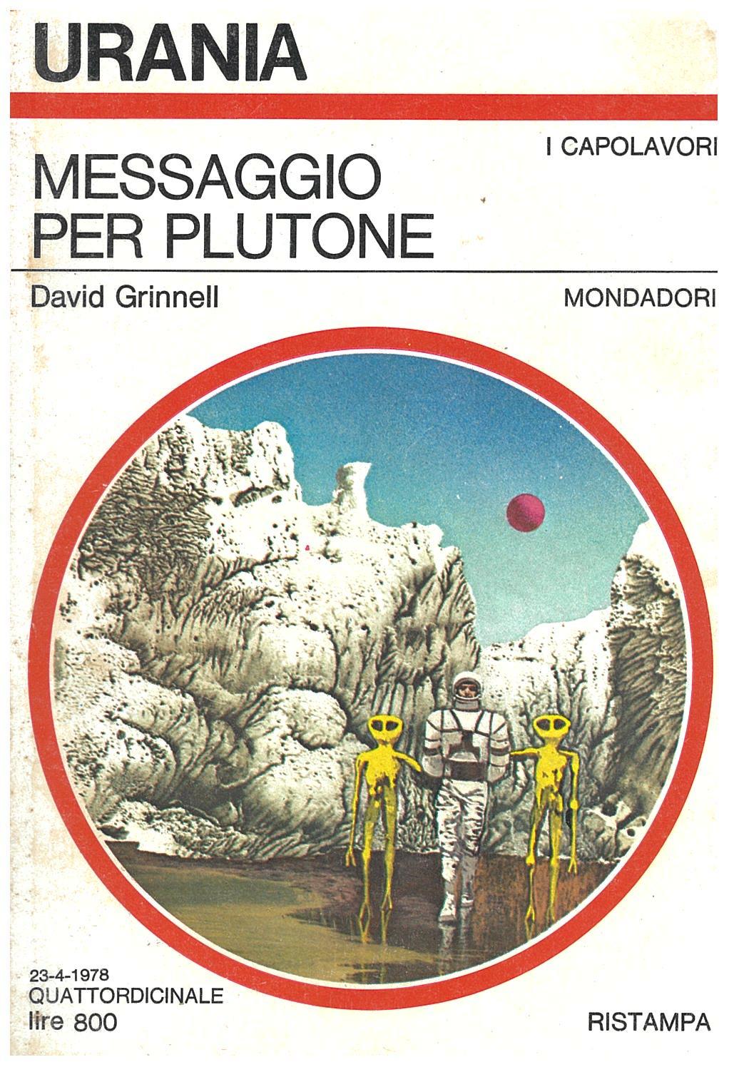 Messaggio per Plutone