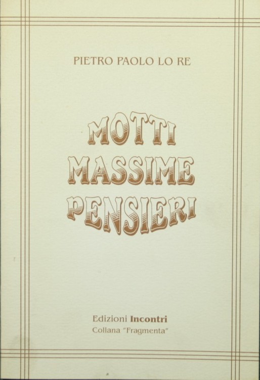 Motti massime pensieri