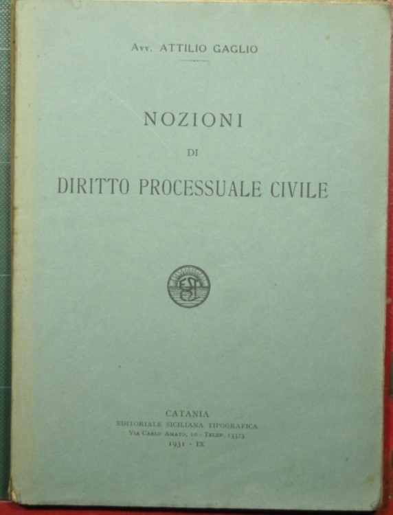 Nozioni di diritto processuale civile