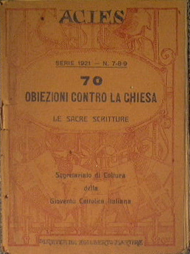 Obiezioni contro la chiesa