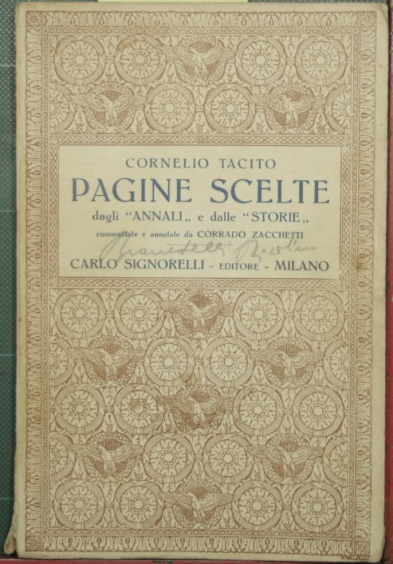 Pagine scelte dagli Annali e dalle Storie