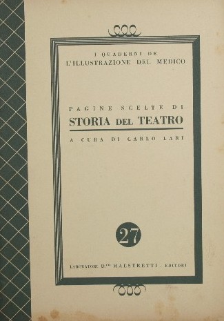 Pagine scelte di storia del teatro