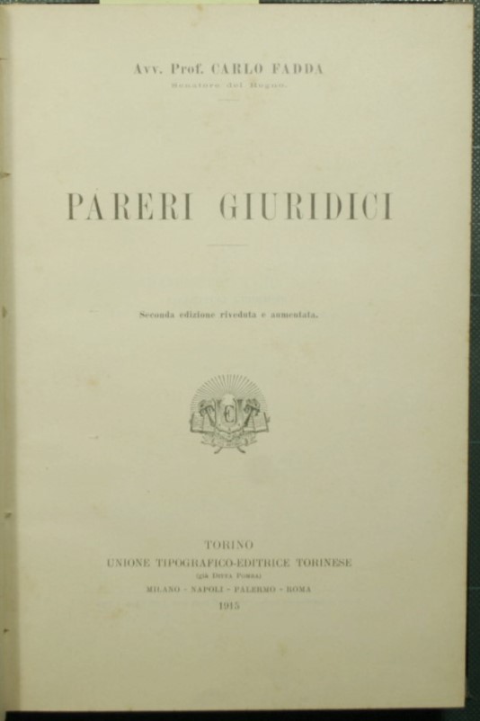 Pareri giuridici