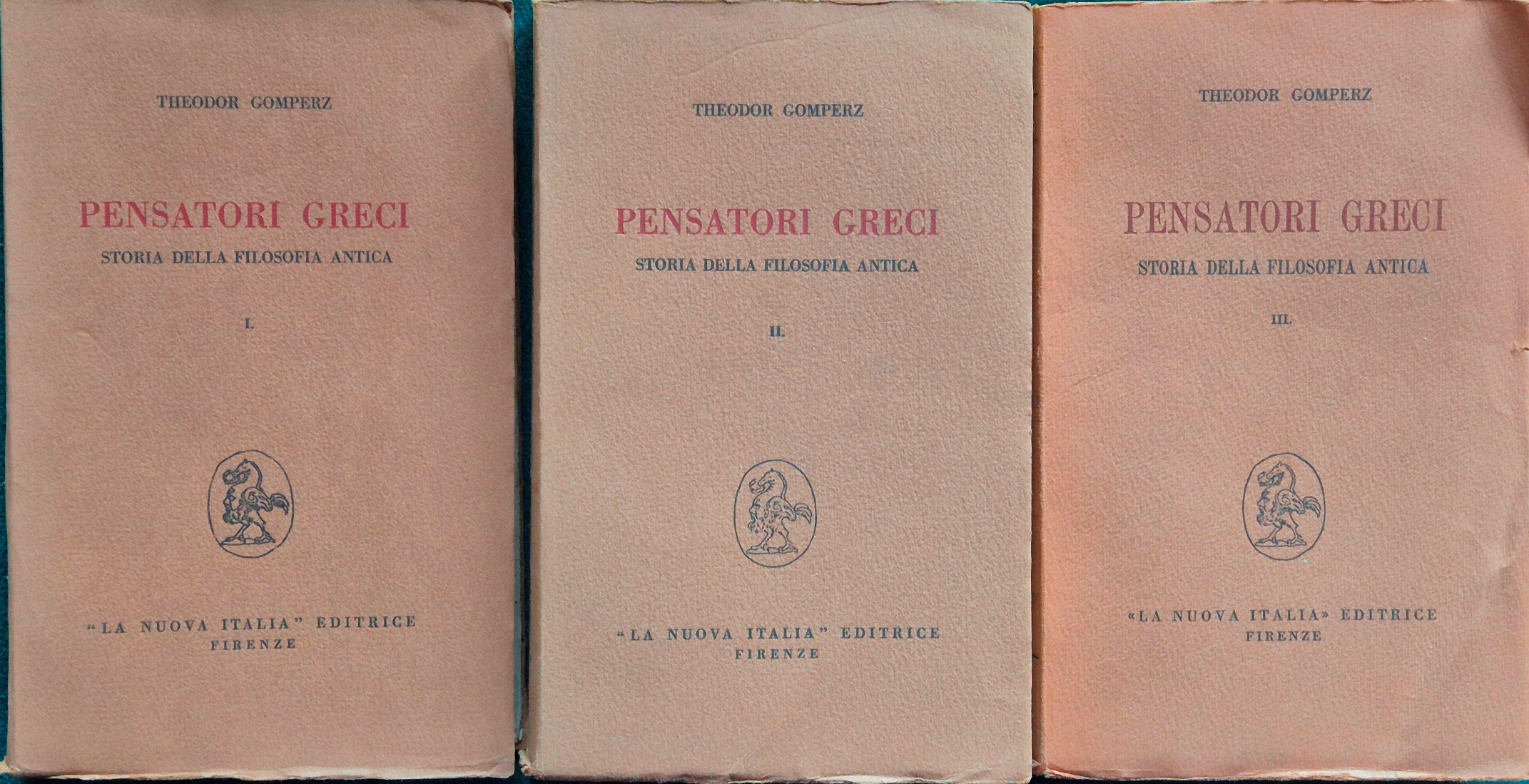 Pensatori greci - Storia della filosofia antica