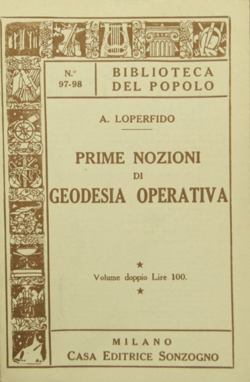Prime nozioni di geodesia operativa
