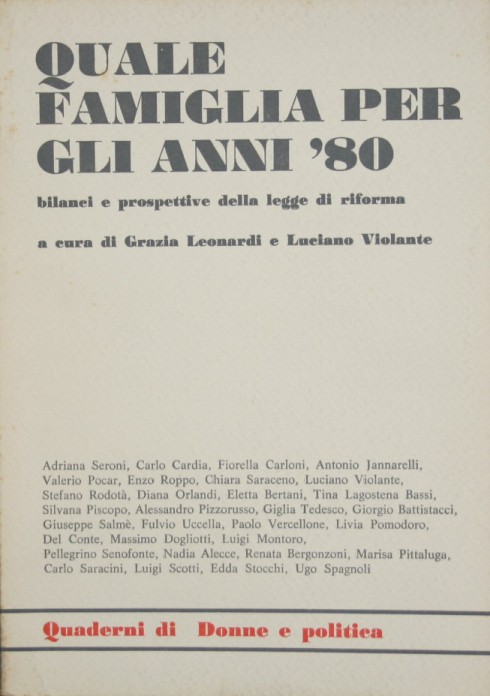 Quale famiglia per gli anni '80