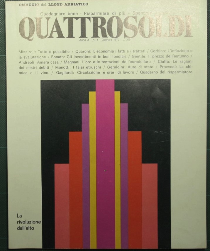 Quattrosoldi - Anno X, n. 1 - Gennaio 1970