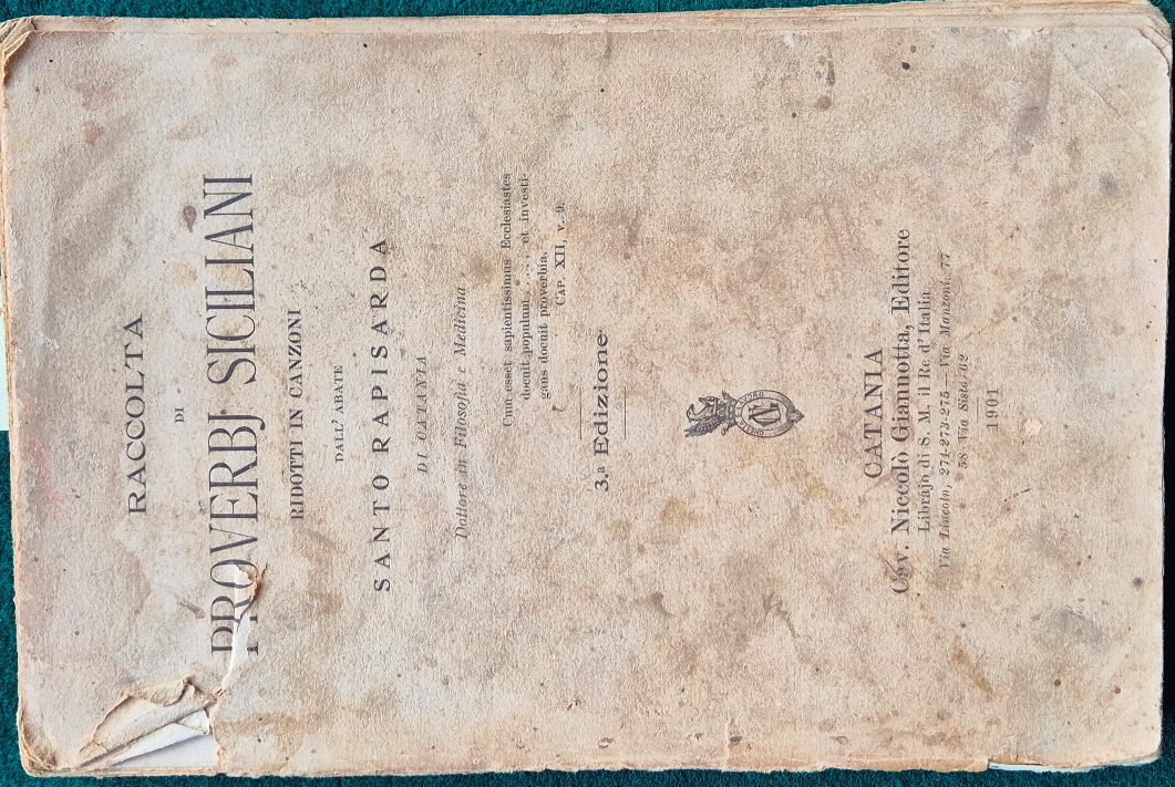 Raccolta di proverbj siciliani