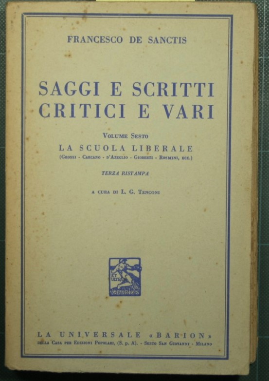 Saggi e scritti critici e vari - Vol. VI - …