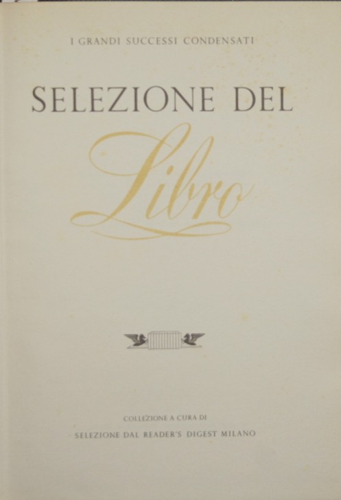 Selezione del libro