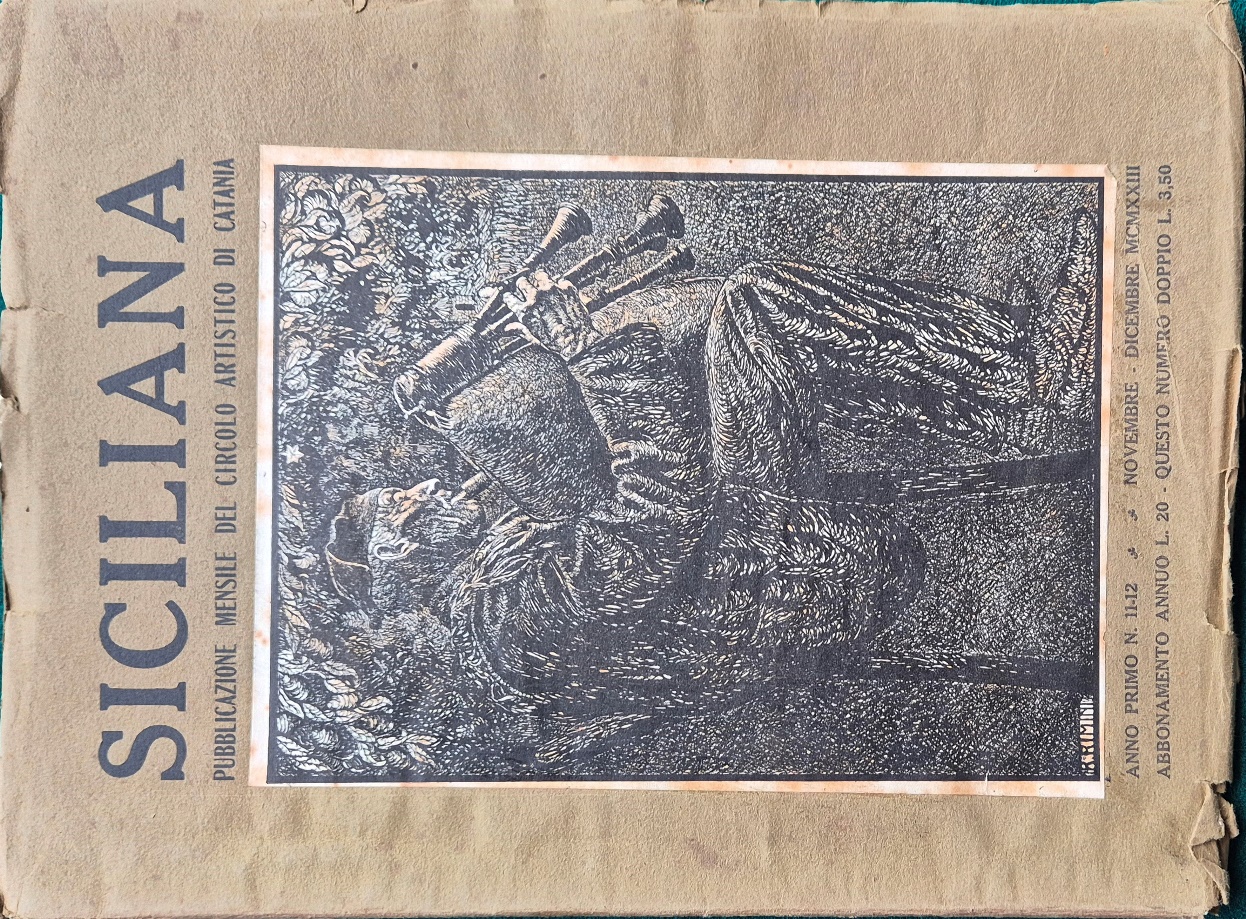 Siciliana - Anno I, N. 11-12 Novembre-Dicembre 1923