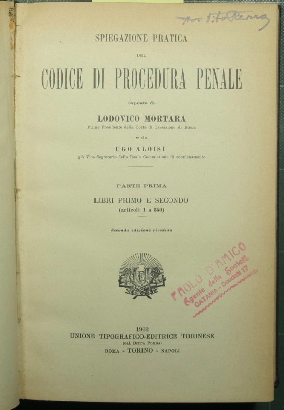 Spiegazione pratica del codice di procedura penale