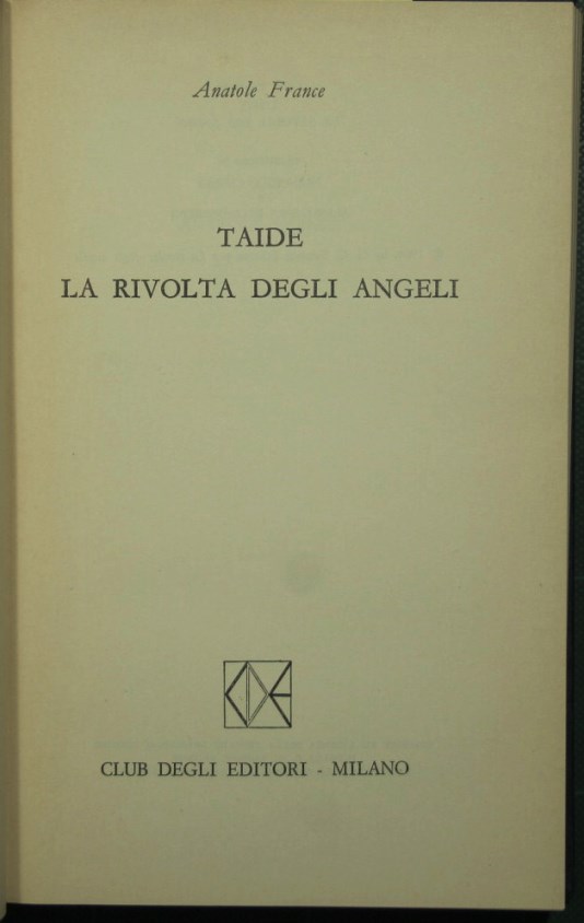 Taide - La rivolta degli angeli