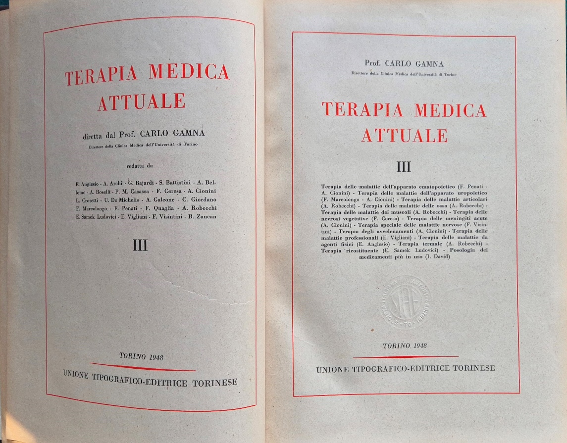 Terapia medica attuale - Vol. III
