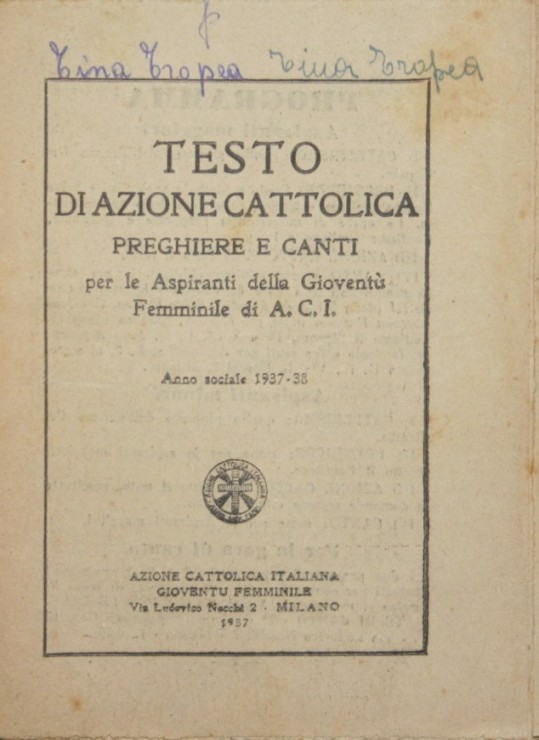 Testo di Azione Cattolica