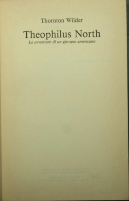 Theophilus North
