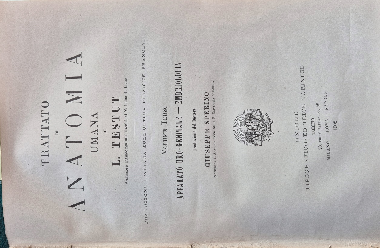 Trattato di anatomia umana - Vol. III Apparato uro-genitale - …
