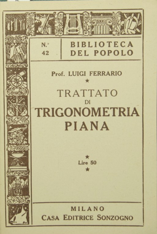 Trattato di trigonometria piana