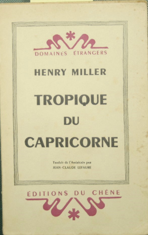Tropique du capricorne
