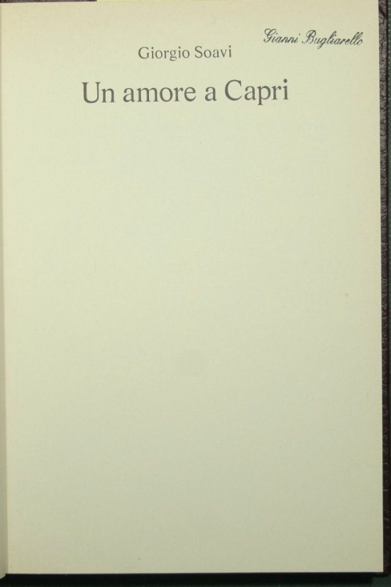 Un amore a Capri