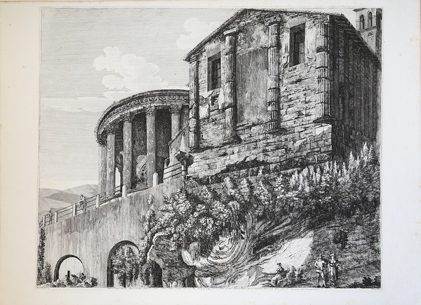 Veduta del Tempio della Dea Albunea,da altri creduto della Sibilla,e …