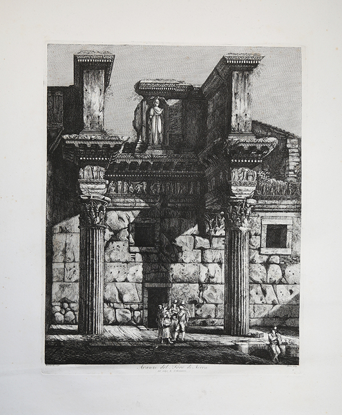 Avanzi del Foro di Nerva dal volgo le colonnacce