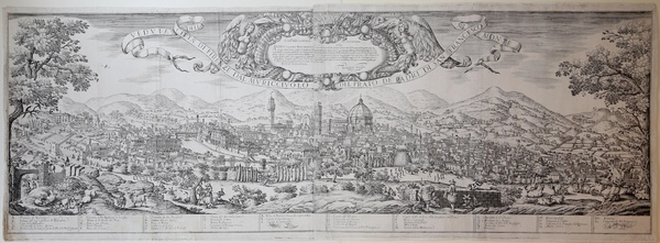 Veduta della città di Firenze dal muricciolo del prato de’ …