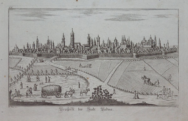 Prospekt der Stadt Padua