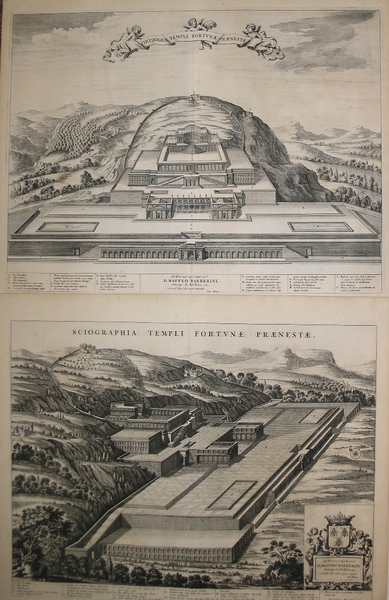 Ortographia Templi Fortunae Praenestae/Sciographia Templi Fortunae Praenestae