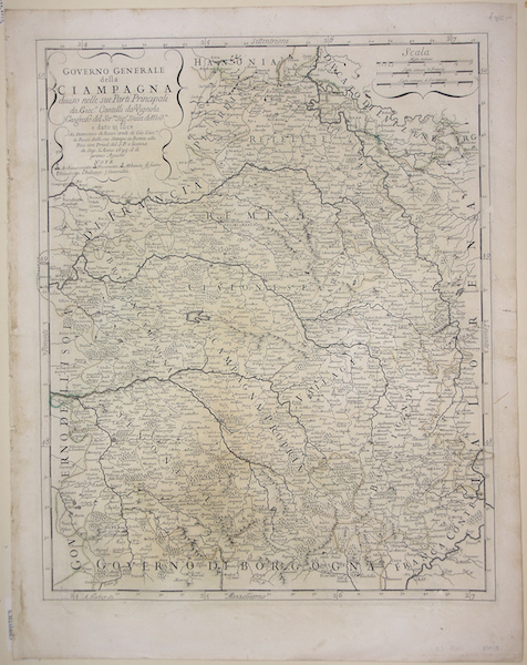 Governo Generale della Ciampagna diviso nelle sue Parti Principali