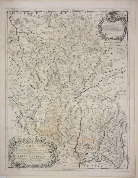 Governo Generale di Borgogna che contiene il Ducato di Borgogna …