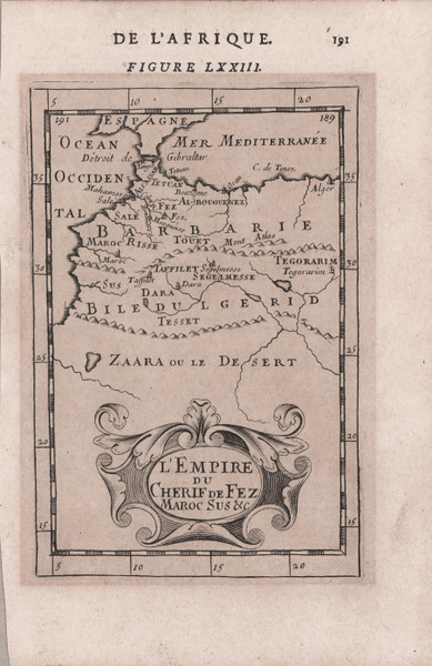 L'Empire du Cherif de Fez Maroc Sus & C