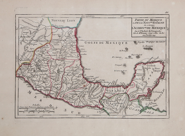Partie Du Mexique ou de la Nouv.lle Espagne uo se …