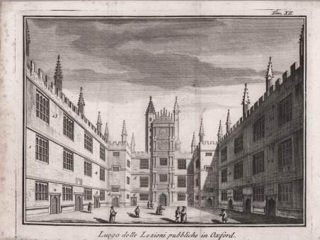 Luogo delle Lezioni pubbliche in Oxford