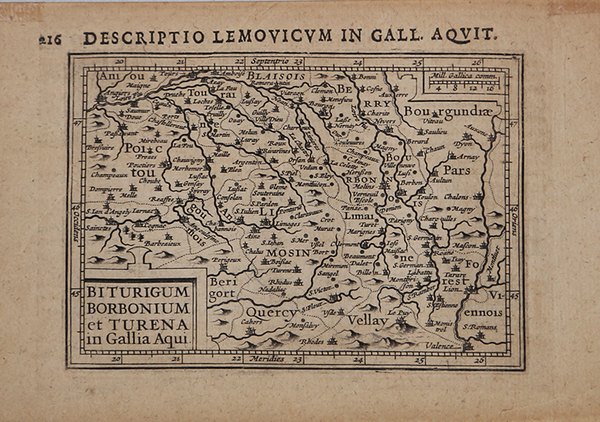 Biturigum Borbonium et Turena in Gallia Aqui.