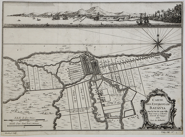 Carte des Environs de Batavia