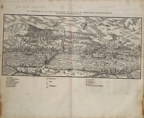 La situation et le vray pourtraict de la ville de …