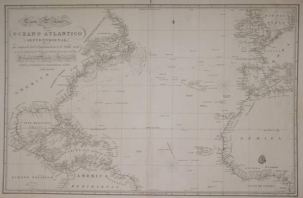 Carta general del Oceano Atlantico septentrional…