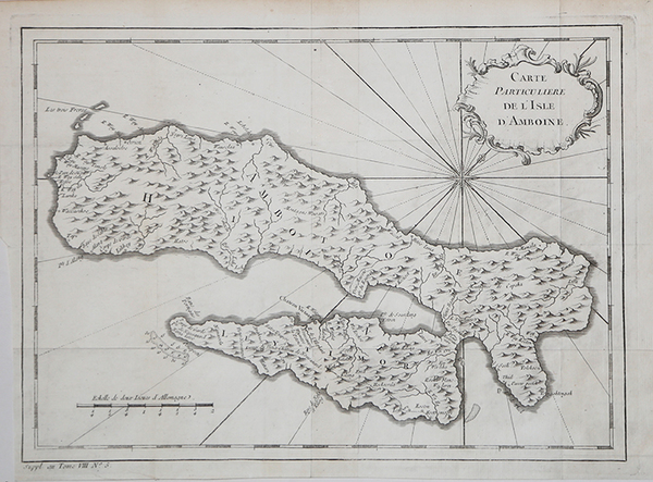 Carte Particuliere de l'Isle d'Amboine