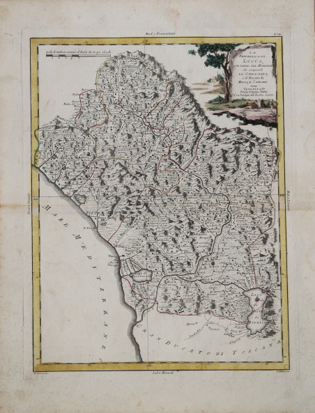 La Repubblica di Lucca con parte del Modenese che comprende …