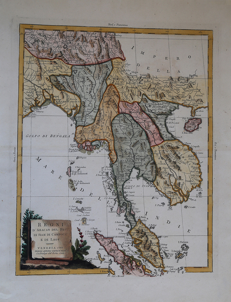 Regni D'Aracan del Pegu, di Siam, di Camboge e di …