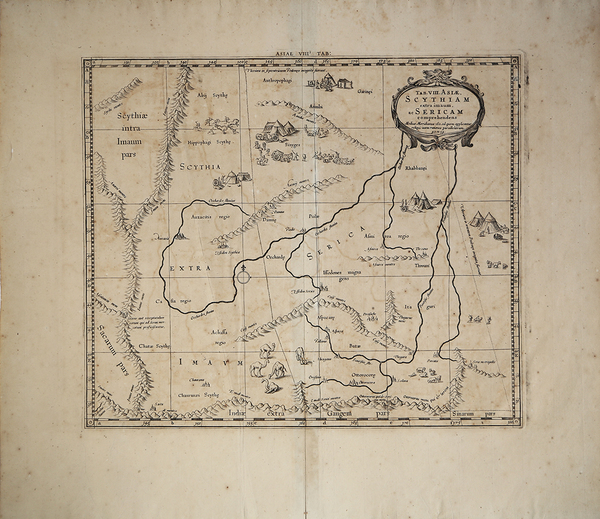 Tab. VIII Asiae, Scythiam extra imaum ac Sericam comprehendens