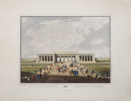 Das Neue Burgthor / La Porte Neuf de la Cour