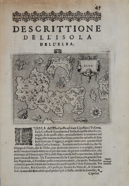 Descrittione dell’Isola dell’Elba