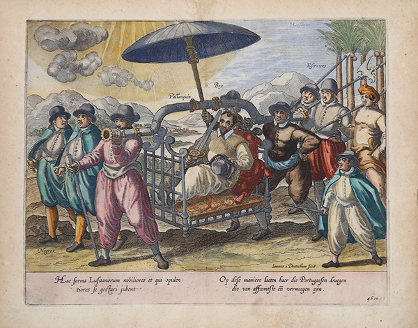 Hac forma Lusitanorum nobiliores et qui opulen tiores se gestari …