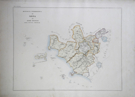 Provincia Ecclesiastica di Siena ed altre Diocesi nella Toscana Superiore