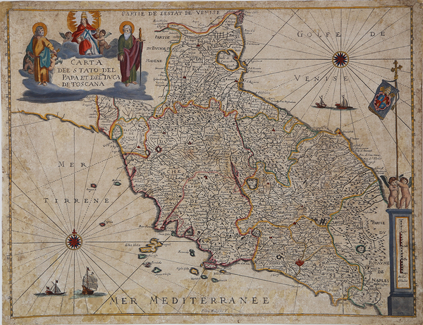 Carta del Stato del Papa et del Gra. Duca di …