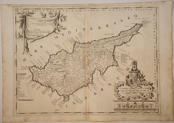 Acamantis Insula hoggidi Cipro, posseduta dalla Republica Venetasin' all'Anno 1571…